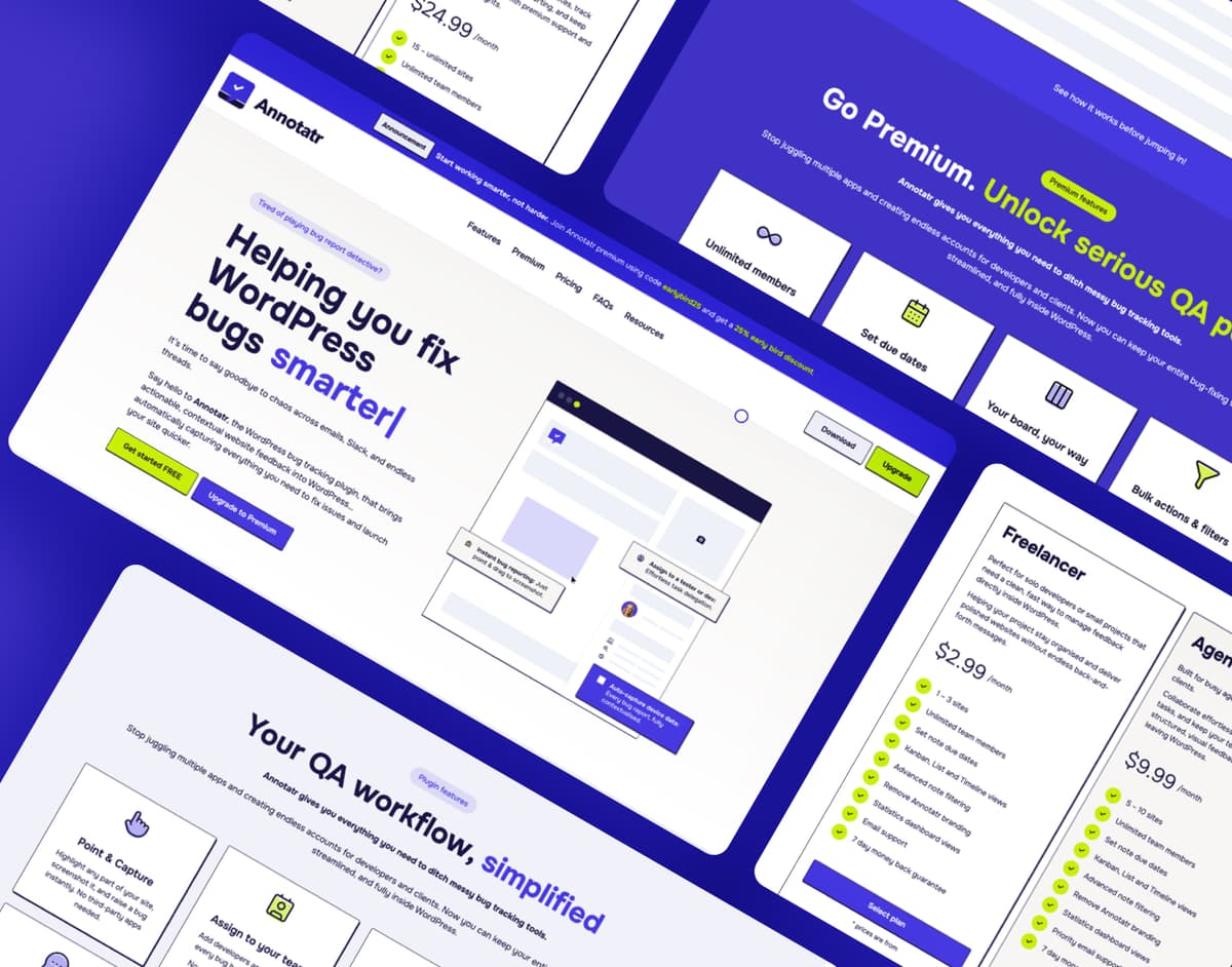 Annotatr Website Design & Plugin Development Project