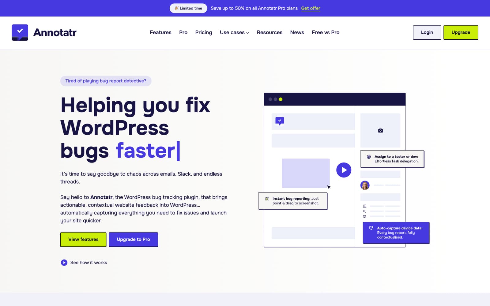 Annotatr website screenshot